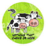 nothing that chews or moos stickers