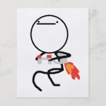 Nothing To Do Here Rage Face Meme Custom Flyer