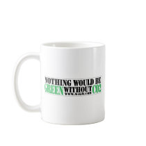 Nothing would be green without CO2 Mugs