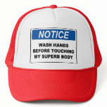 Notice - Wash Hands...