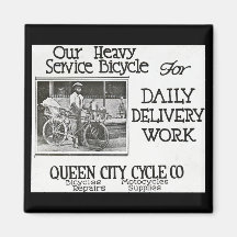 Notre bicyclette lourde de service - cru americana aimant