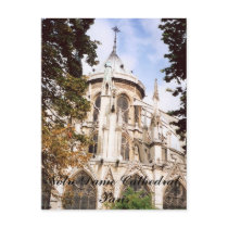 Notre Dame Cathedral, Paris Postcard