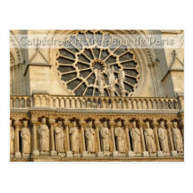 Notre-Dame Cathedral -Paris, postcard