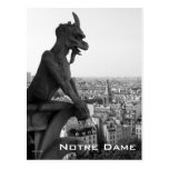 Notre Dame Chimera 2 Postcard