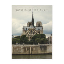 Notre Dame de Paris Cathedral postcard