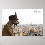 Notre Dame de Paris chimera Print
