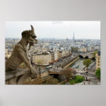 Notre Dame de Paris chimera Poster