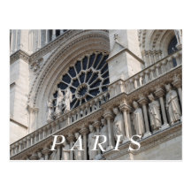 Notre Dame detail Postcards