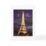 NOTRE DAME EIFFEL TOWER JOYEUX NOEL GREETING GREETING CARDS