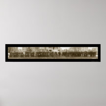 Notre Dame Faculty Photo 1914 Poster