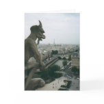 Notre Dame gargoyle Greeting Cards