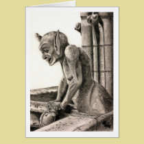 Notre Dame Gargoyle cards