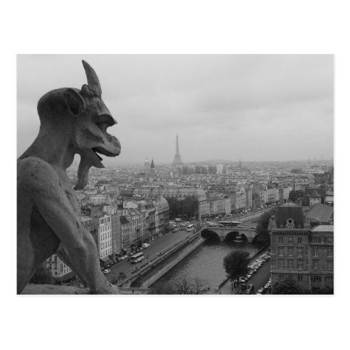 Notre Dame Gargoyle Post Cards