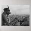 Notre Dame Gargoyle posters