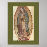 NOTRE DAME OF GUADALUPE (EXTRA LARGE 40X53) AFFICHES