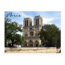 notre dame paris post cards