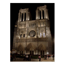 "Notre Dame, Paris" postcard