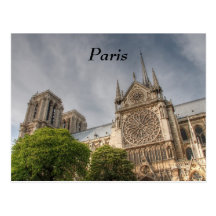 Notre Dame Post Card