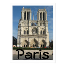 Notre Dame Postcard