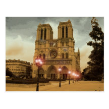 Notre Dame Postcards