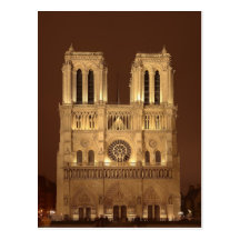 notre dame postcards