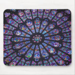 Notre Dame Rose Window Mousepad