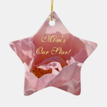 Notre étoile de la maman ! Rose accrochant de rose