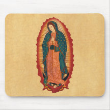 Notre Madame de Guadalupe Tapis De Souris