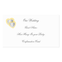 Notre mariage ! - Personnaliser Modèle De Carte De Visite