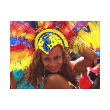Notting Hill Carnival Canvas Canvas Print