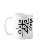 noughts and crosses - tic tac toe coffee mugs