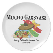 Nourriture de Mexicain de Mucho Gassyass Assiette Pour Soirée