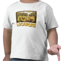 Nourriture lente de Locavore T-shirt