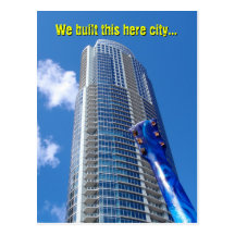 Nous avons construit cette ici ville… cartes postales