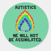 Nous ne serons pas les autocollants assimilés