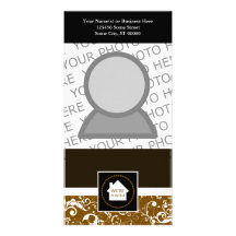 nous sommes faire-part signalé : maison de mod carte avec photo