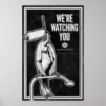 Nous vous observons poster