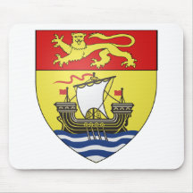Nouveau Brunwick, Canada Mouse Pad