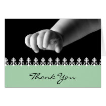 Nouveau carte photo de Merci de bébé cartes