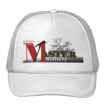 Nouveau chapeau de logo de MGP - blanc Casquette