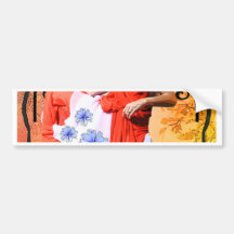 NOUVEAU DAISY BUMPER STICKER