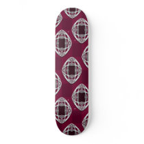 Nouveau Eye Chequerboard Plum Rouge