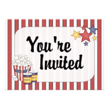 Nouveau ! Invitation de soirée cinéma