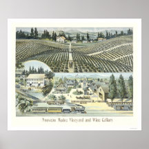 Nouveau Medoc Vineyard and Wine Cellars Posters
