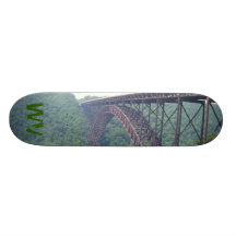 nouveau pont de rivière planches à roulettes customisées