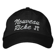Nouveau Riche - SRF Embroidered Baseball Cap