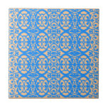 Nouveau vintage d'art dans le bleu de lavande carreaux en céramique