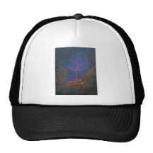 Nouveau Well at twilight Trucker Hats