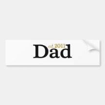 Nouvel est 2011 de papa adhésif pour voiture