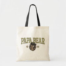 Nouvelle vitesse de fête des pères d'ours de papa sacs